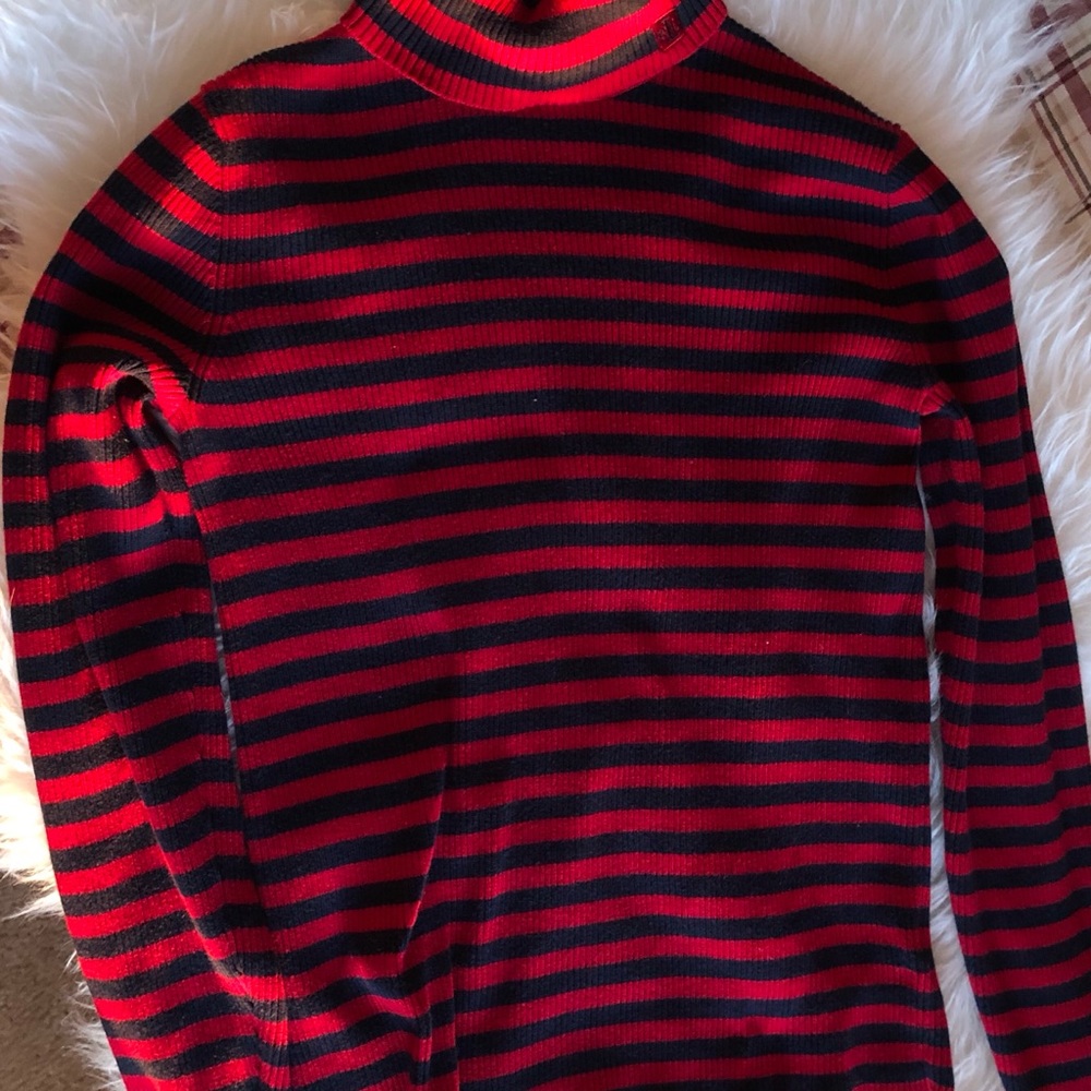 Women’s Lauren Ralph Lauren Striped Turtleneck